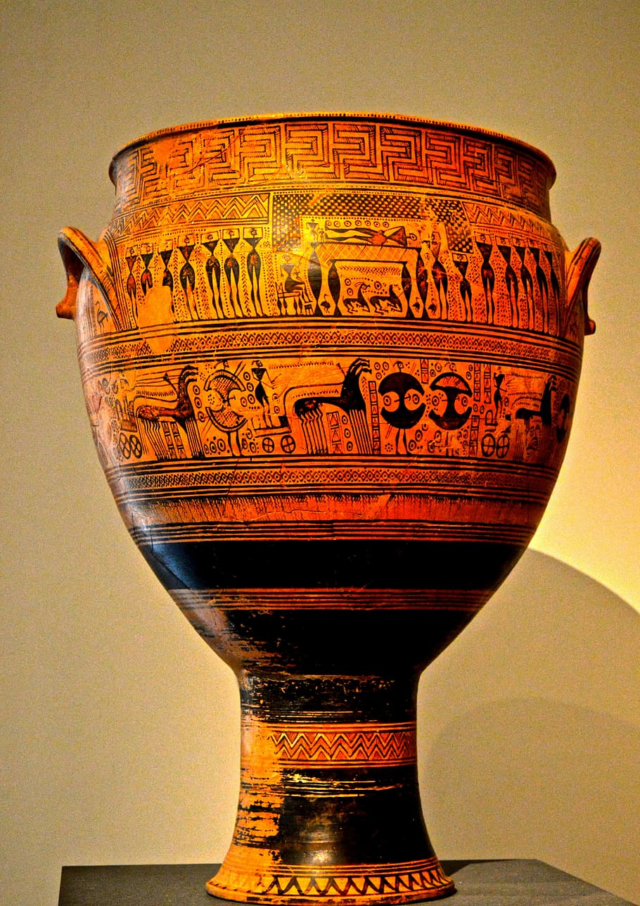 Ancient, Vessel, Old, Antique, historical, wooden, vintage HD wallpaper