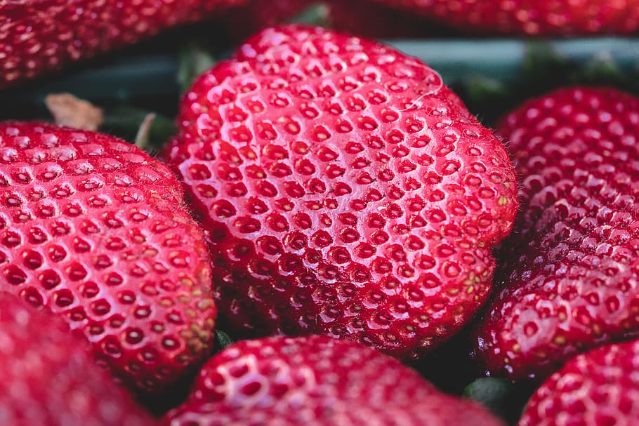 red, fruit, seeds, dessert, food and drink, healthy eating HD wallpaper