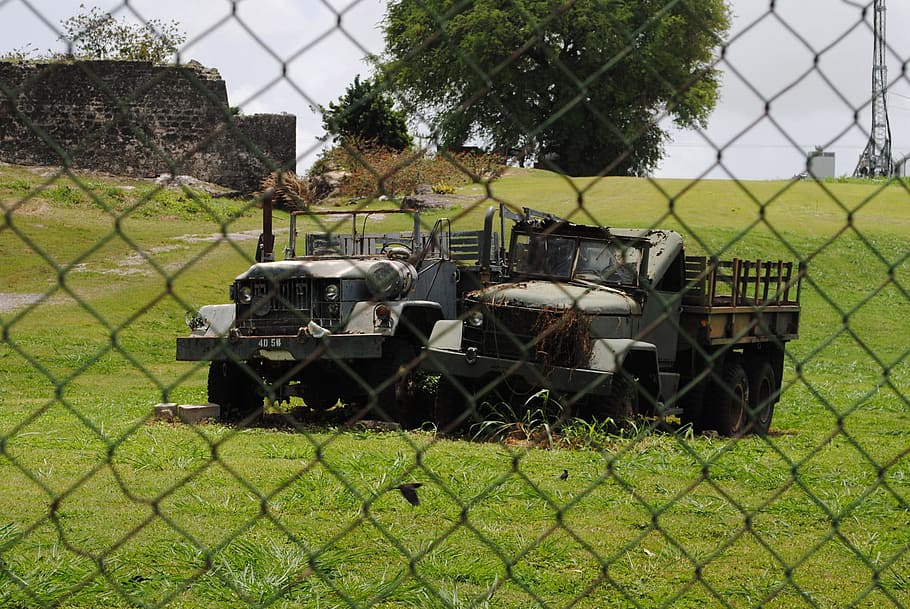 Trucks, Army, Old, Rust, Military, vehicle, transportation HD wallpaper