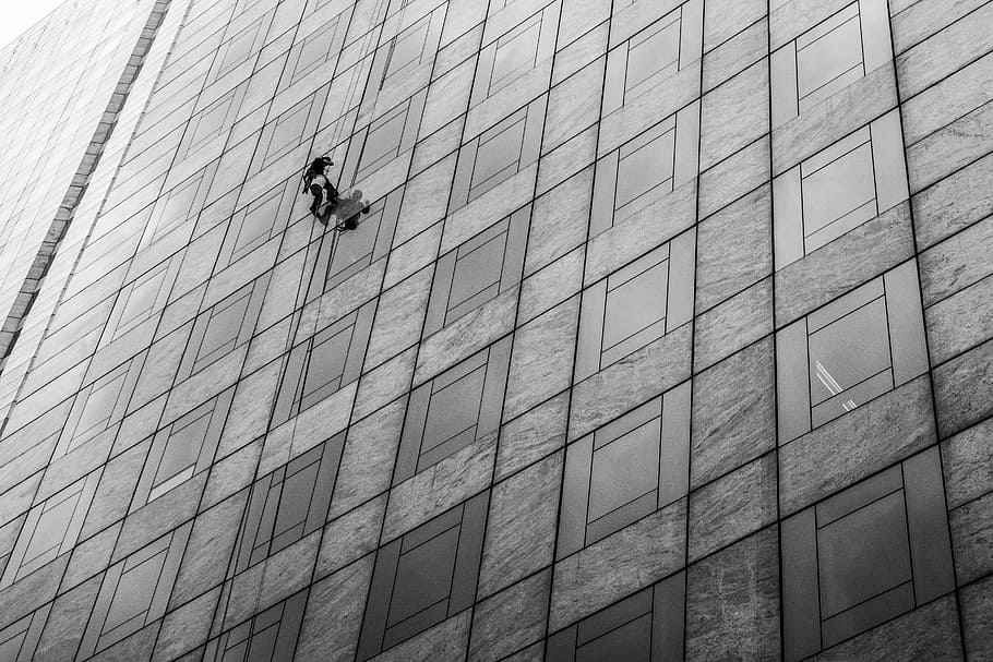 Building, Climbing, Alone, architecture, building exterior HD wallpaper
