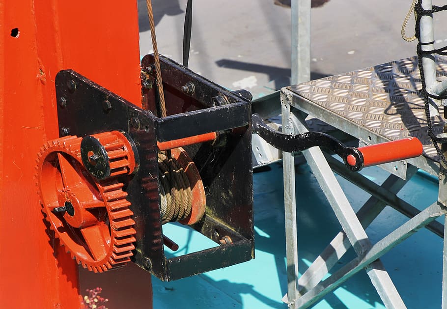 winch, boating, nautical, yacht, vessel, sailboat, ship, deck HD wallpaper
