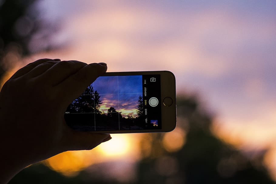 sunset, mood, nature, sky, light, colors, in the evening, lights HD wallpaper