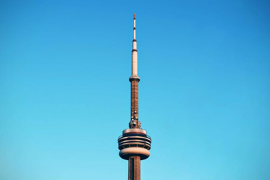 white and brown tower during daytime, television Tower - Berlin HD wallpaper