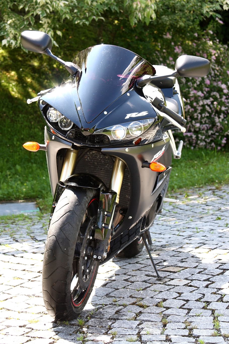 yamaha, motorcycle, r6, 600, vehicle, sport, sport motorcycle, HD wallpaper
