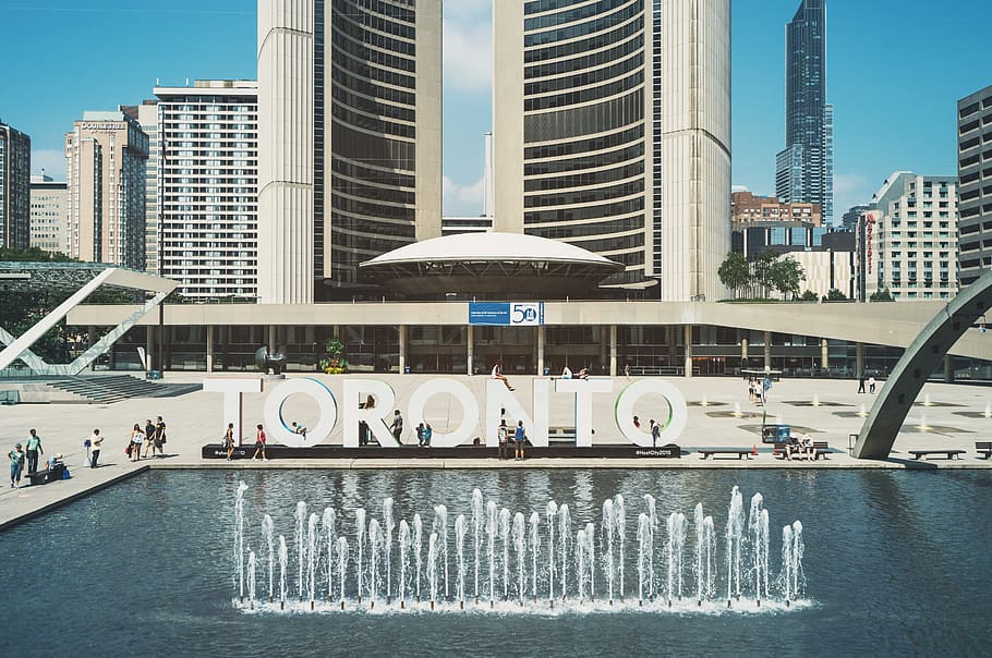 city, people, water, skyline, arch, architectural design, architecture HD wallpaper