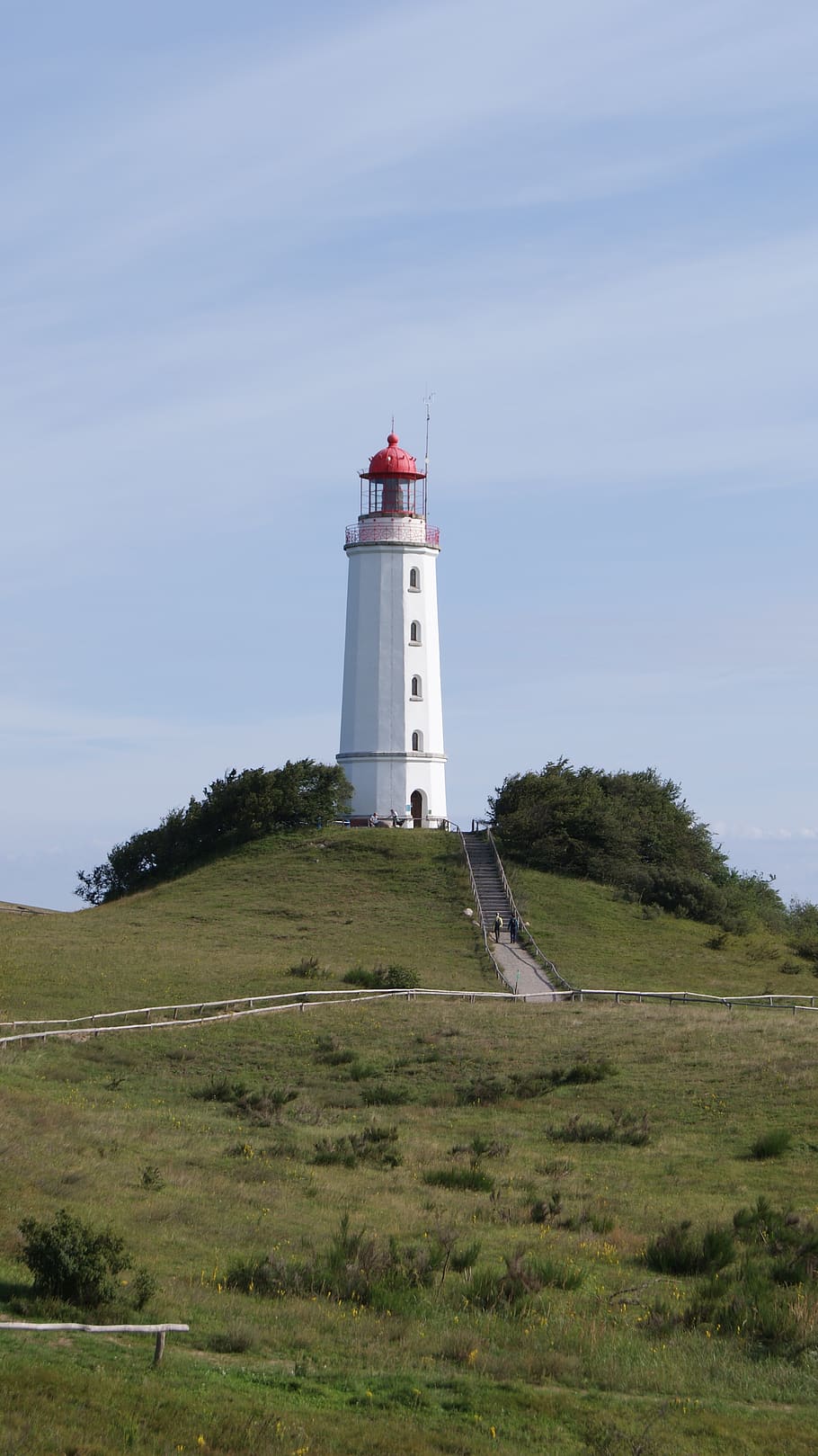 lighthouse, hiddensee, summer, guidance, architecture, built structure HD wallpaper