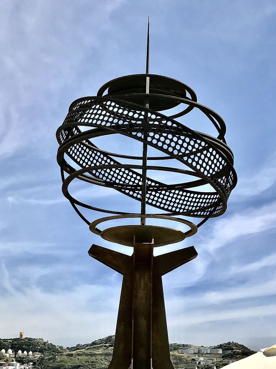 sky, lisbon, globe, cloud - sky, nature, day, no people, low angle view HD wallpaper