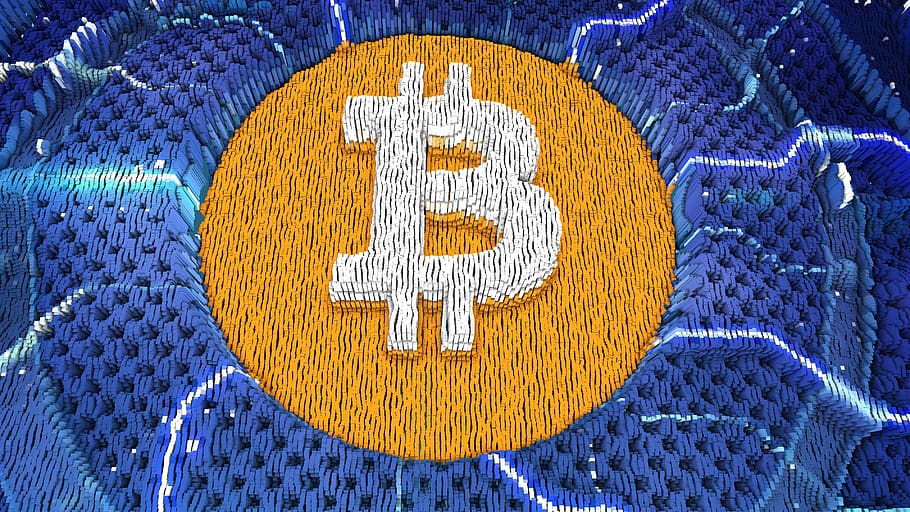 background, abstract, texture, template, cryptocurrency, bitcoin, HD wallpaper