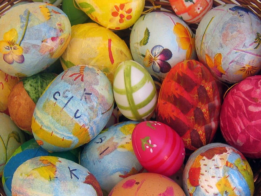decorative eggs, easter eggs, paint, painting, art, color, colorful HD wallpaper