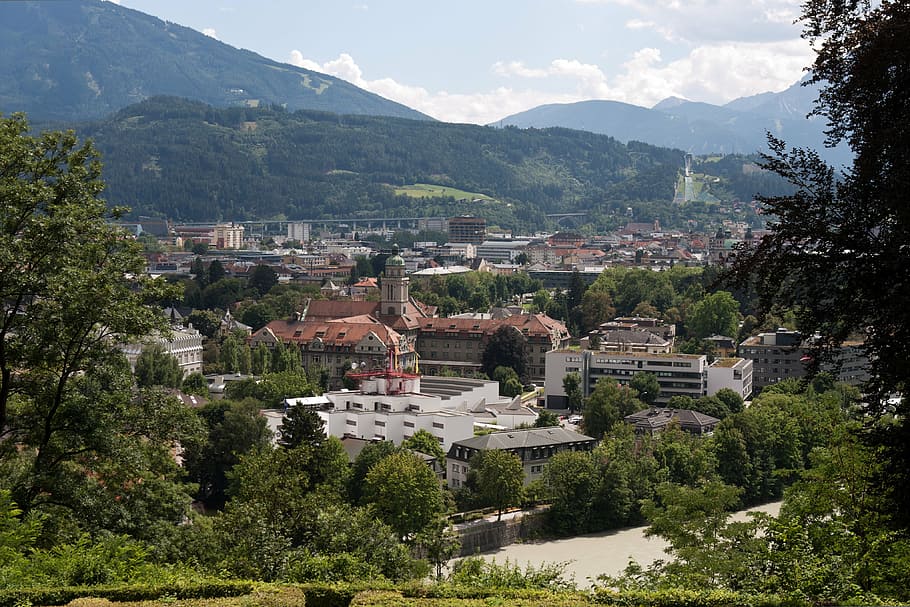 HD wallpaper: innsbruck, tyrol, austria, alps, landscape, architecture,  city | Wallpaper Flare