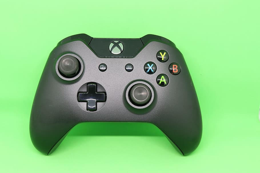 Xbox One Controller, Games Controller, console, play, gaming