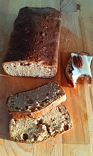 quark bread, cake, homemade, food, snack, breakfast, buckwheat HD wallpaper