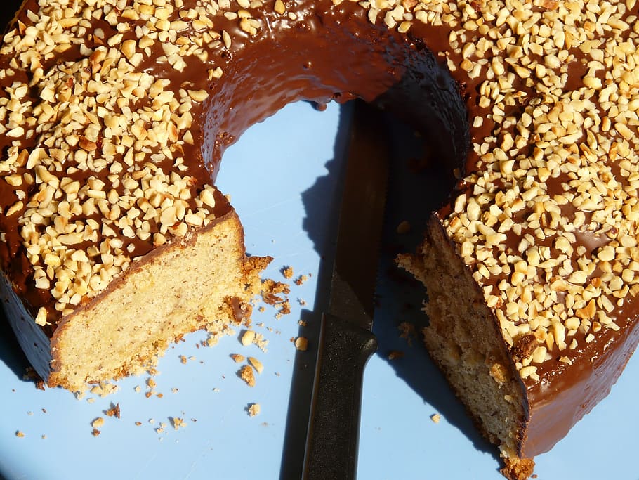 hazelnut ring, hazelnut cake, eat, bake, dessert, sweet, delicious HD wallpaper