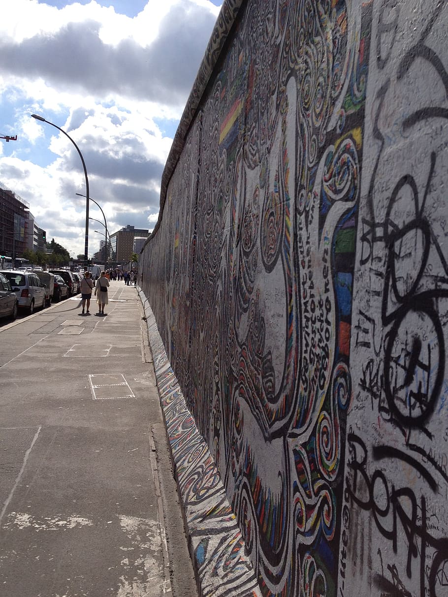 berlin wall, germany, east berlin, west berlin, historic, symbols, HD wallpaper