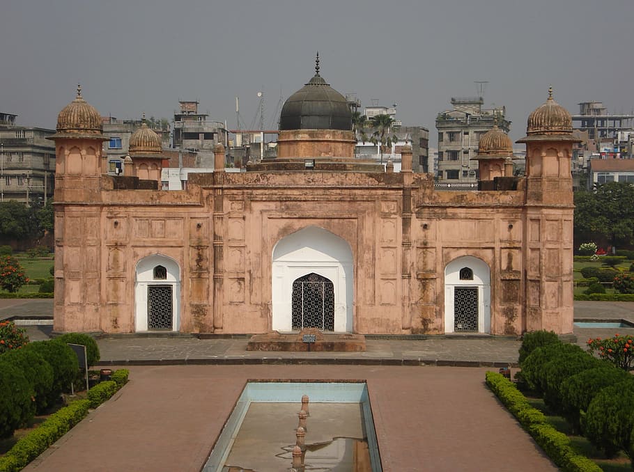 lalbagh fort, 17th century mughal fort, dhaka, architecture, HD wallpaper