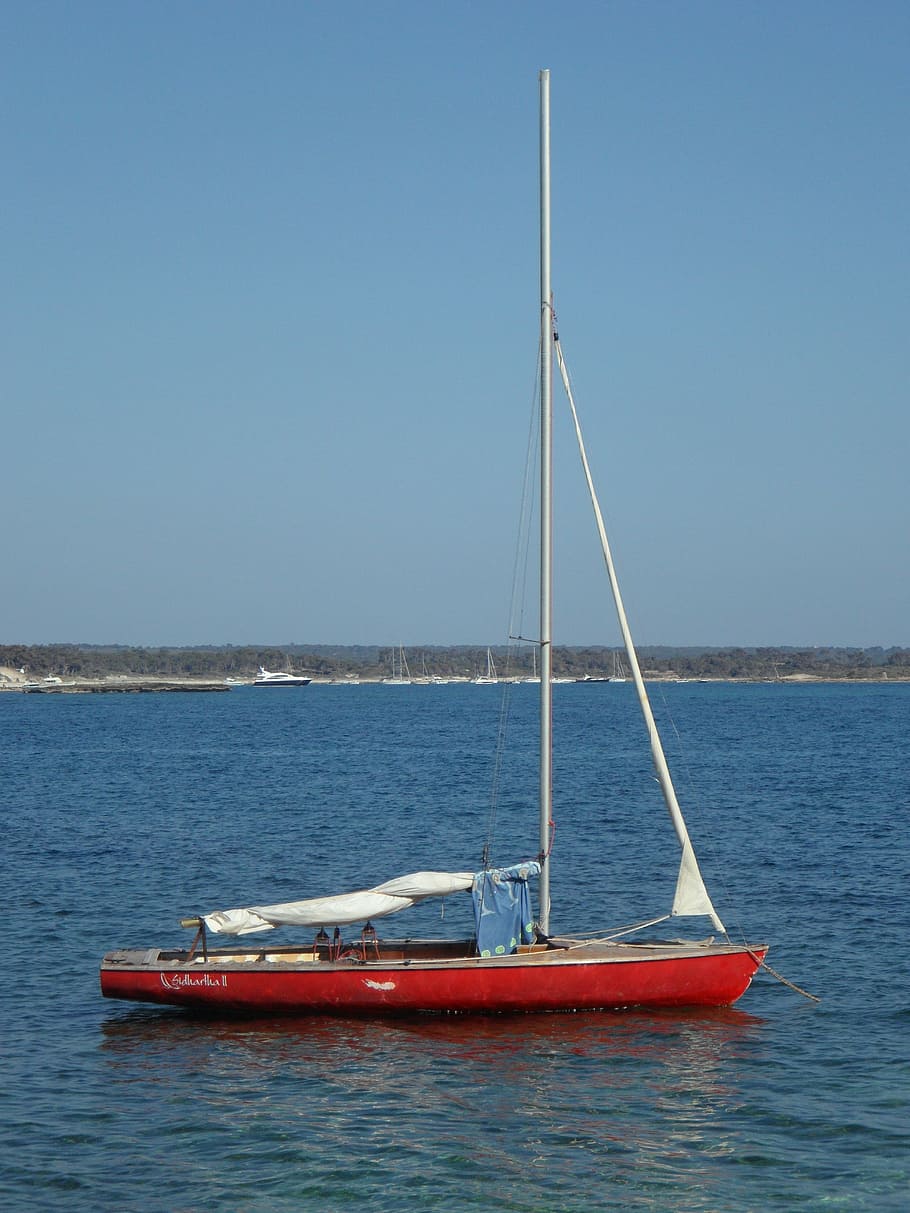 boot, sailing boat, anchor, concerns, water, sea, ship, sailing vessel HD wallpaper