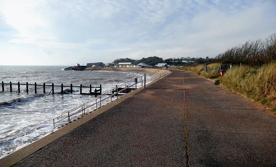 dawlish warren, devon, beach, coast, seaside, uk, sand, england HD wallpaper