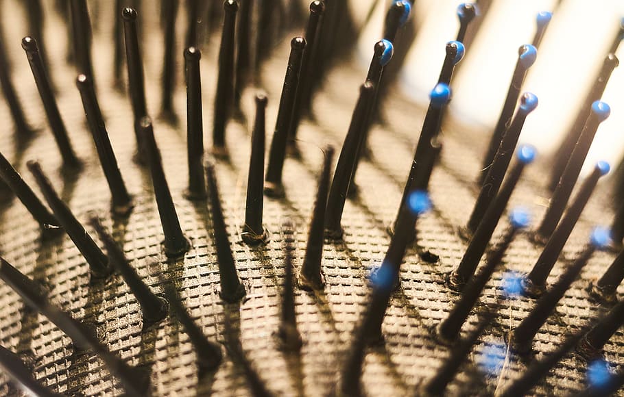 hair, comb, detail, old, macro, background, texture, brush HD wallpaper