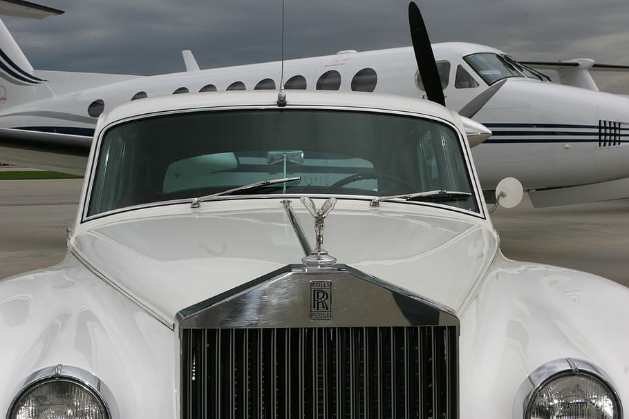 car, chrome, headlight, transportation system, classic, rolls-royce HD wallpaper