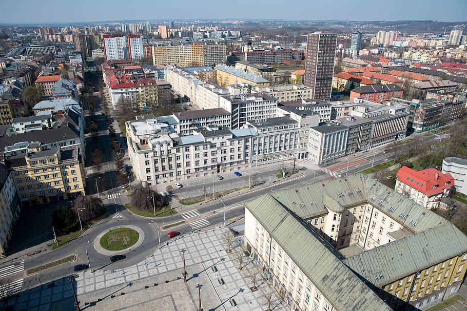 Ostrava, City, Views, urban general views, ostrava lookout