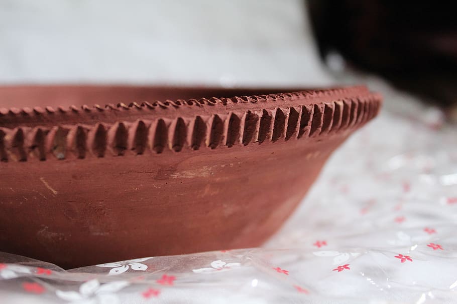Plate, Brown, Pot, Clay, Ceramic, pottery, earthenware, culture HD wallpaper