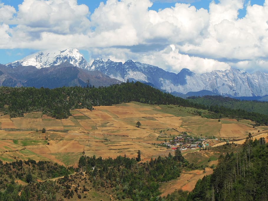 china, yunnan, landscape, wilderness, scenery, natural, outdoor