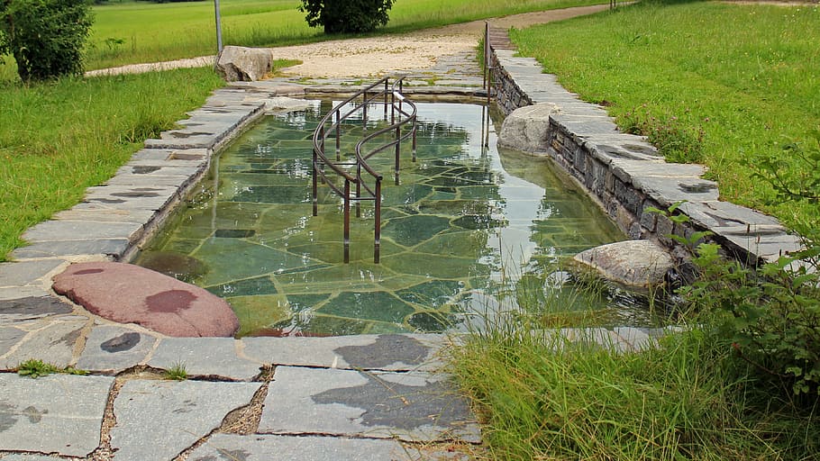 pubs, water, kneipp, pool, recovery, relaxation, feet, bless you HD wallpaper