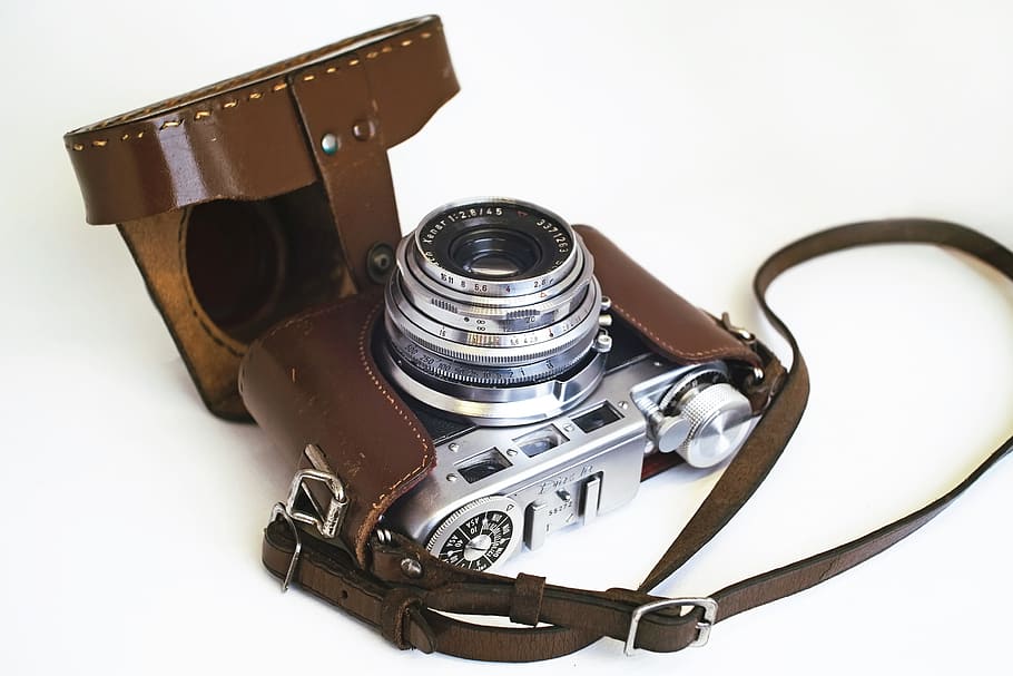 camera, lens, equipment, isolated, technology, old, antique HD wallpaper