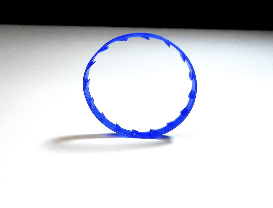Ring, Circle, Round, Tab, Milk, blue, shadow, geometric, roll HD wallpaper