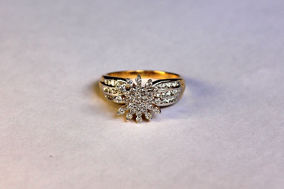 gift, wedding, ring, diamond, engagement, design, ornament HD wallpaper