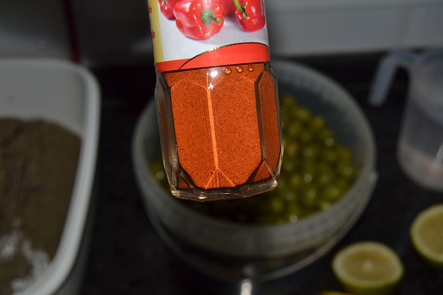 paprika, red, spice, food and drink, no people, indoors, close-up HD wallpaper