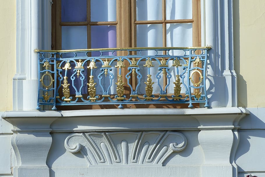 balcony, gold, sun, window, no people, day, indoors, architecture HD wallpaper