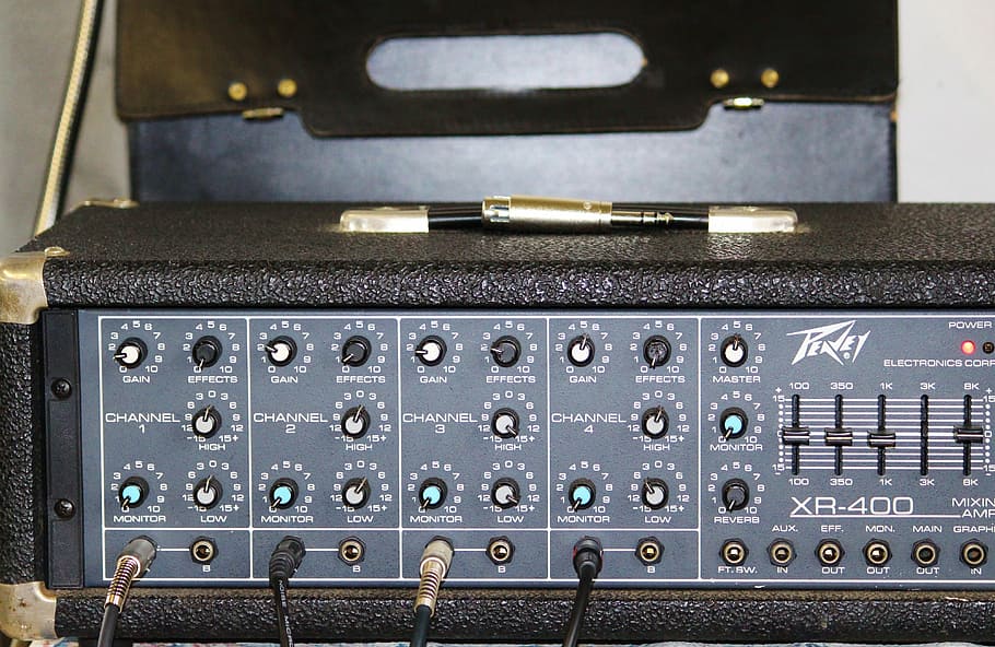 mixer, equalizer, band, music, technology, control panel, close-up HD wallpaper