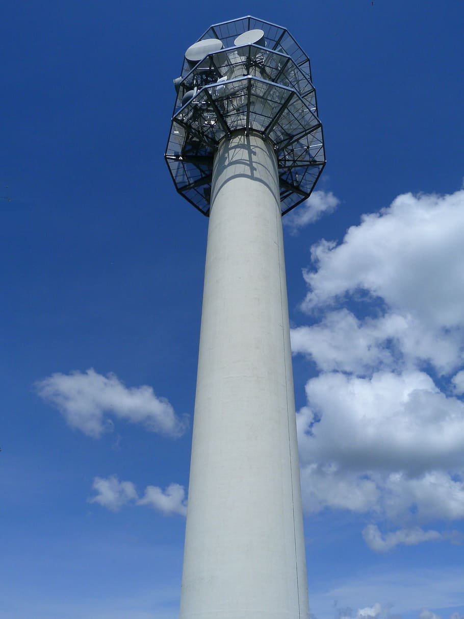 relay, tower, building, technical, television, rebroadcast HD wallpaper