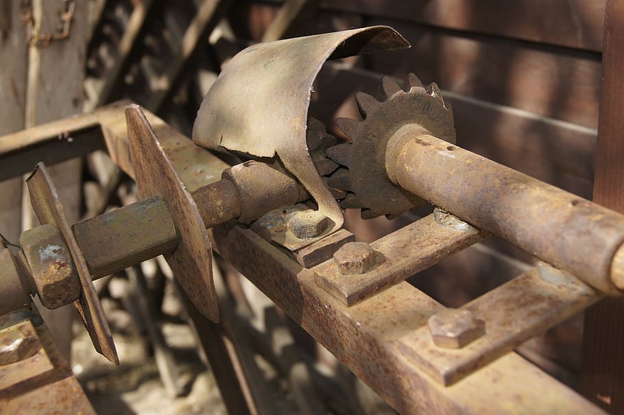 old, workshop, technology, old age, metal, focus on foreground HD wallpaper