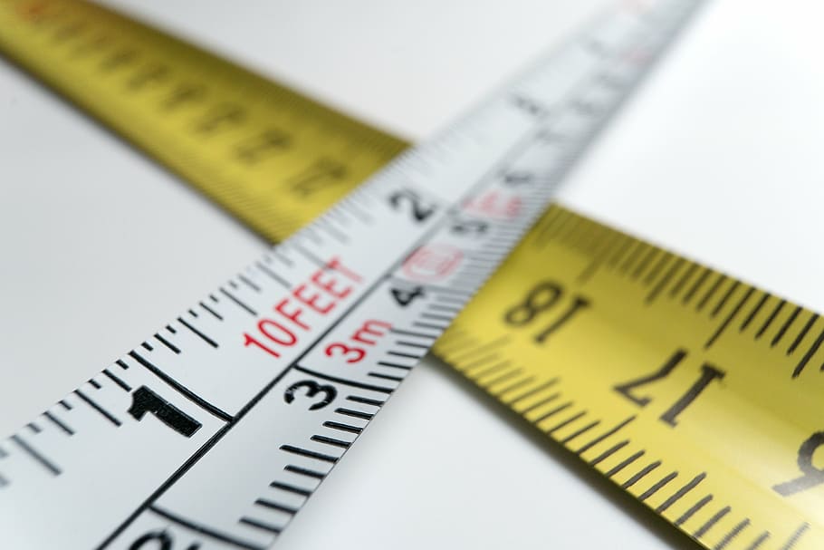 A Close-up of the Tape Measure Stock Image - Image of circumference, tape:  171275191