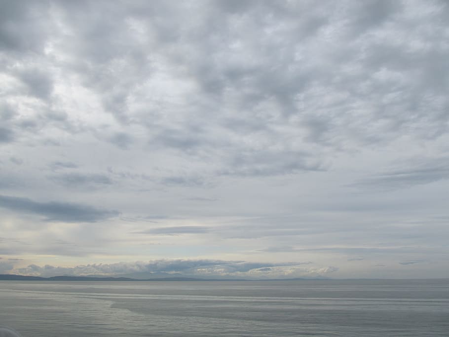 vancouver, canada, boat, cloud - sky, water, scenics - nature HD wallpaper