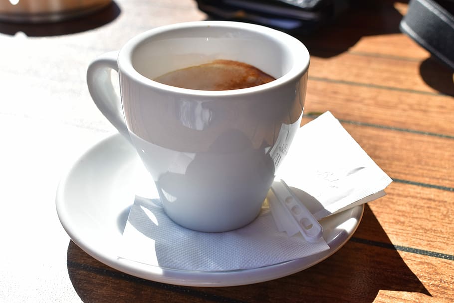 Coffee, Cup, Espresso, coffee - drink, coffee cup, food and drink HD wallpaper
