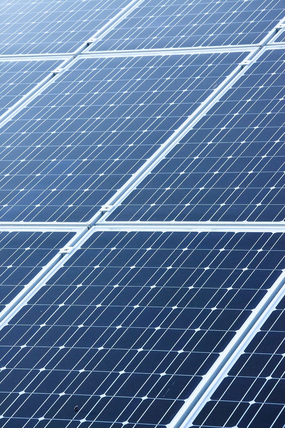 solar water panel, alternative, background, blue, cell, clean HD wallpaper