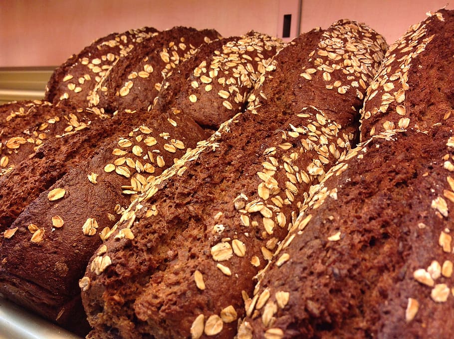 brown bread, rye bread, whole wheat bread, dark bread, baked goods HD wallpaper