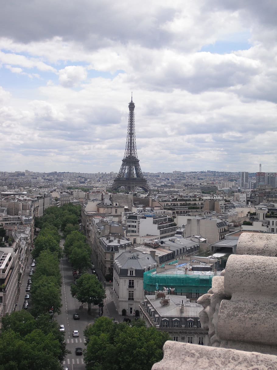Eiffel Tower, Paris, France, Landmark, europe, french, tourism, HD wallpaper