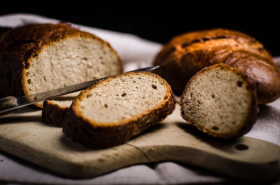 bakery, bread, heart, baked srcom, food, food and drink, wellbeing HD wallpaper