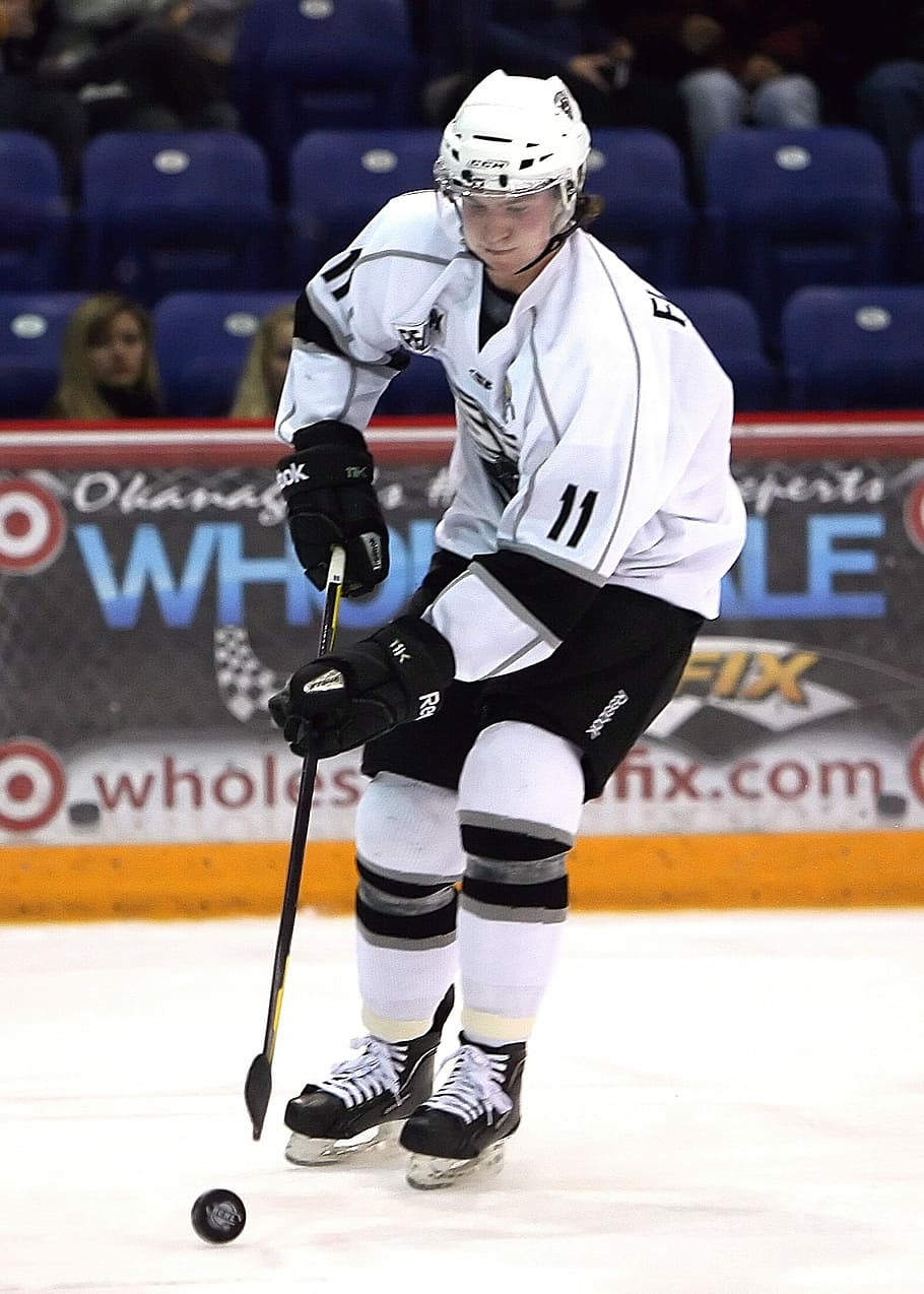 Hockey Puck, Player, hockey player, ice hockey, game, canada