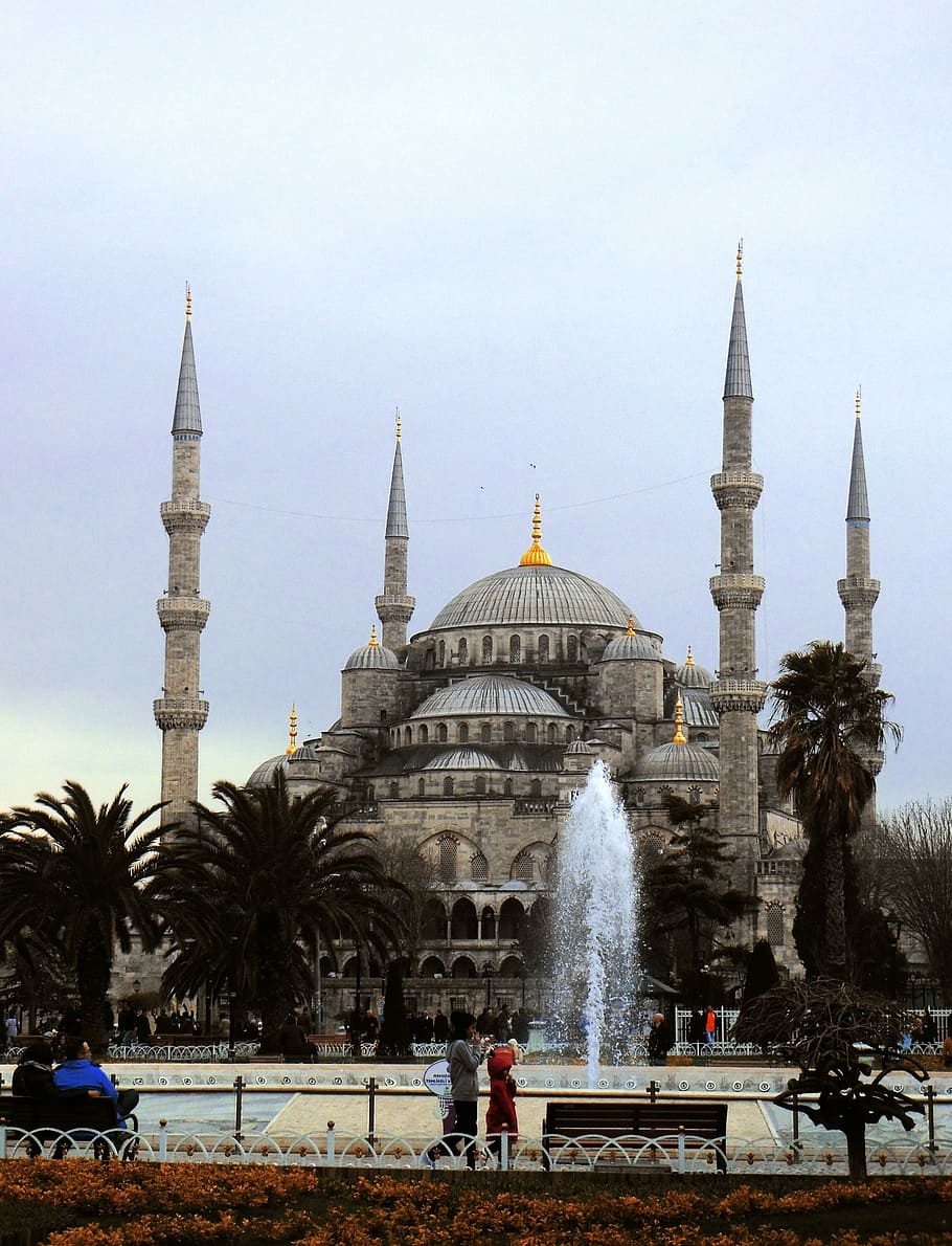 istanbul, mosque, square, building, architecture, building exterior HD wallpaper