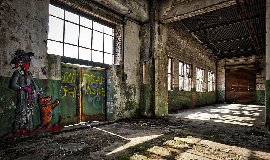lost places, cologne, building, germany, industry, rots, lapsed, HD wallpaper
