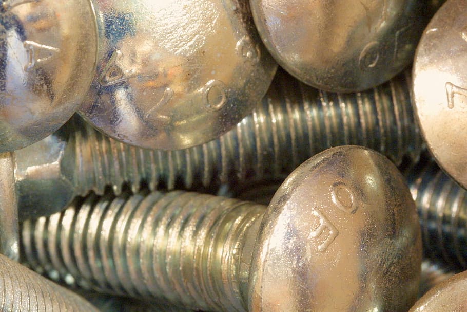 screws, hardware, construction, equipment, metal, bolt, steel HD wallpaper