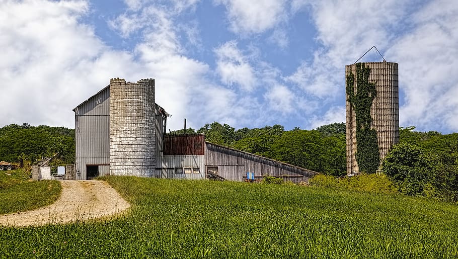 barn, rustic, barns, ohio, digital art, rural, scenic, country HD wallpaper