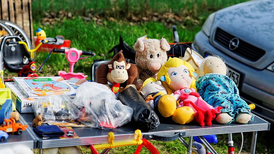 flea market, box, clutter, browse, antiquariat, junk, search HD wallpaper