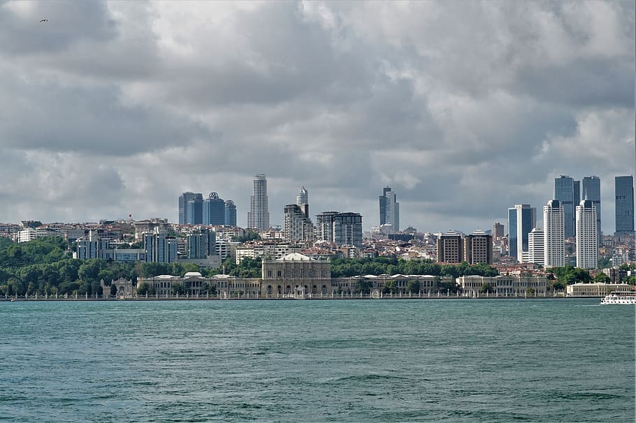 istanbul, view, bosphorus, building exterior, architecture HD wallpaper