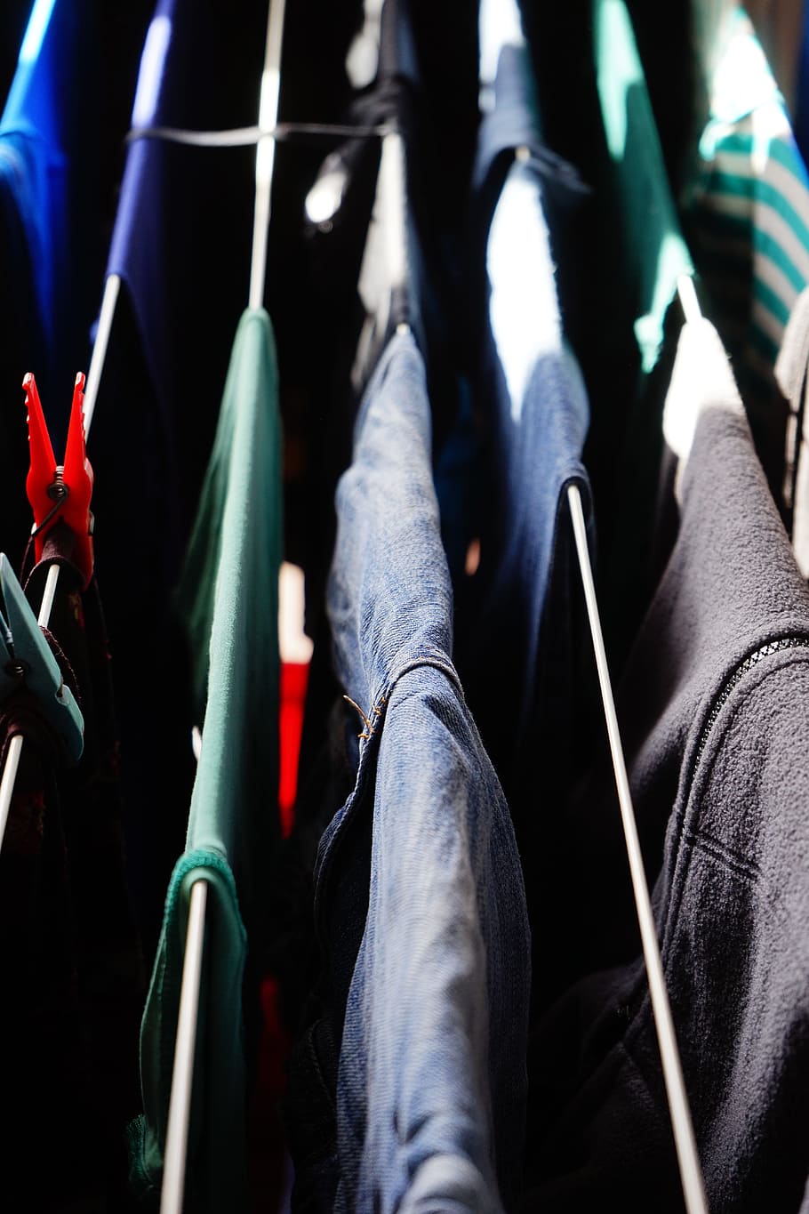 Laundry, Clothes Peg, Clip, Hang, budget, people, indoors, close-up HD wallpaper